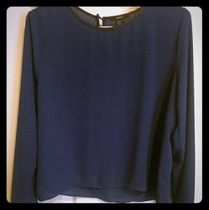 Forever 21 Navy Top